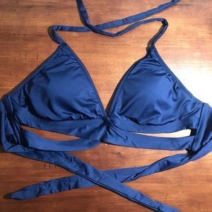 Navy Blue Bikini top